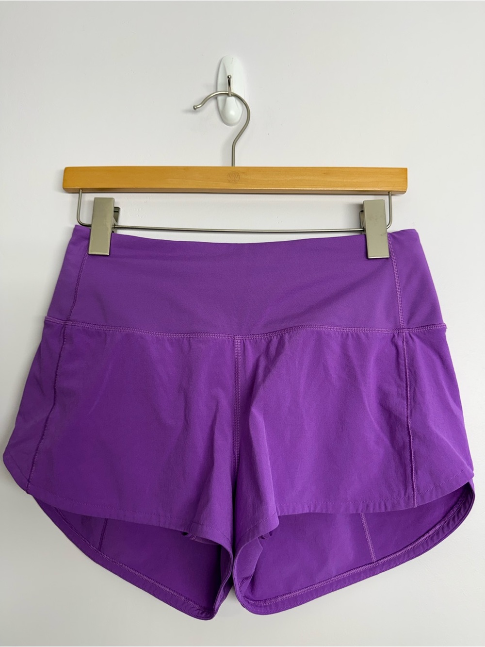 Lululemon Speed Up High-Rise Lined Short 2.5" Moonlit Magenta Size 6
